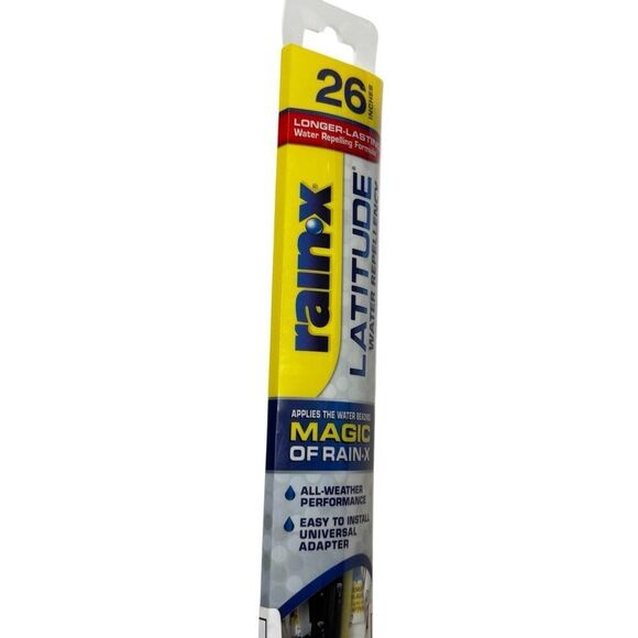 Rain-X 26" Windshield Wiper Blade Latitude 2-in-1 Water Repellency 5079281-2 - Picture 2 of 4